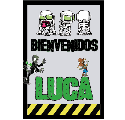 Afiche Pers. Zombies